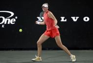 Ashlyn Krueger at the 2024 Credit One Charleston Open